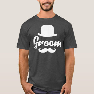 Groom suit coole retro-design t-shirt