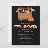 Groom Tool Douche Uitnodiging (Voorkant)