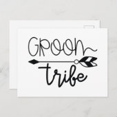 Groom Tribe Briefkaart (Voorkant / Achterkant)