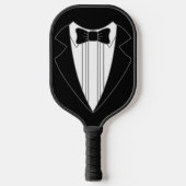 Groom Tuxedo Pickleball Paddle (Voorkant)