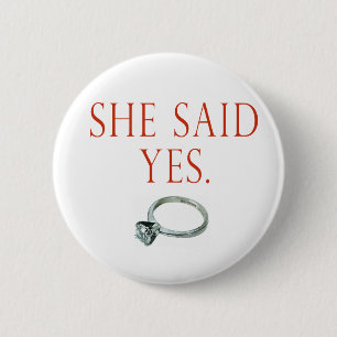 Groom Verloving Gifts en T-shirts Ronde Button 5,7 Cm