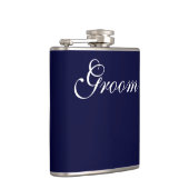 Groom Vinyl Wrapped Flask Heupfles (Rechts)