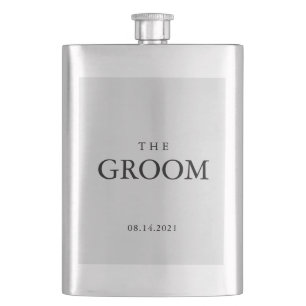 Groom Weddenschap Simple Classic Black Flacon