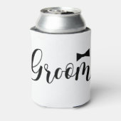 Groom-Wedding, Bachelor-party-stropdas Blikjeskoeler (Blikje Achterkant)