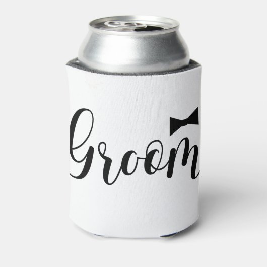 Groom-Wedding, Bachelor-party-stropdas Blikjeskoeler (Blikje Achterkant)