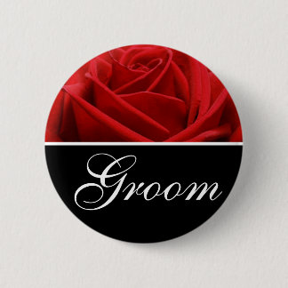 Groom Wedding Designation Pins Ronde Button 5,7 Cm