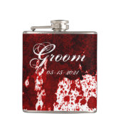 Groom Whiskey Flacon Splatter de sang Vampire Goth (Devant)