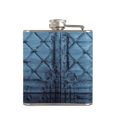 Groom Whiskey Flask Rustiek Tin Panel Plafond Coun Heupfles (Achterkant)