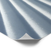 Groomed Ski Snowboard Trail Poster (Hoek)