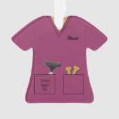 Groomer Vétérinaire Assistant Profession Ornement (devant)