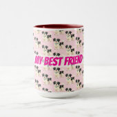 Grooming Dog Personalized Modern Collection Mok (Midden)