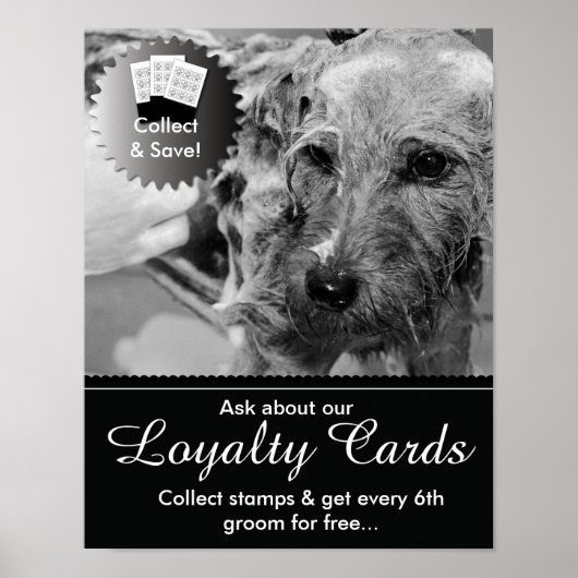 Grooming Loyalty Kaart Poster (Voorkant)