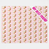 Grooming Personalized Trendy Collection Fleece Deken (Voorkant (Horizontaal))