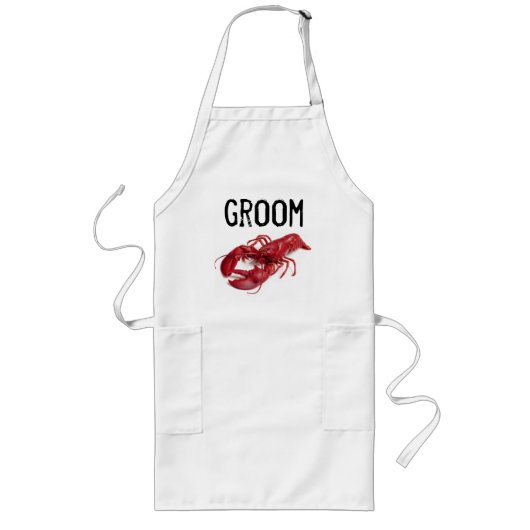 Groom's Clambake Apron Lang Schort (Voorkant)