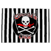 Groom's Crew Cadeautas (Achterkant)