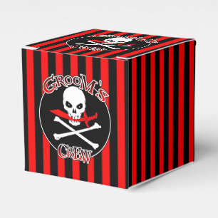 Groom's Crew Favor Box Bedankdoosjes