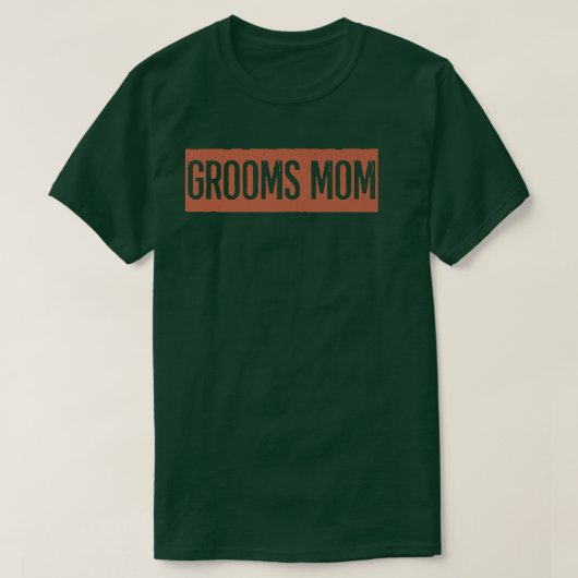 Grooms mama t-shirt (Design voorkant)