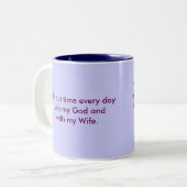 Groom's Mok (Voorkant links)