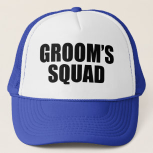 Groom's Squad grappig pet voor groomsman