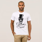 Groom's squad t-shirt (Voorkant volledig)