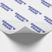 Grooms team cadeaupapier (Hoek)