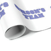 Grooms team cadeaupapier (Rol Hoek)