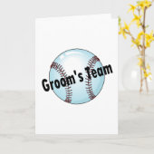 Groom's Team (honkbal) Kaart (Gele Bloem)