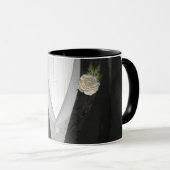 Grooms Tuxedo "Zijne" Mok (Voorkant rechts)