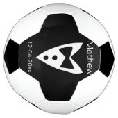 groomsman ajouter nom année noir arc chemise crava (Tourné)