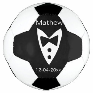 groomsman ajouter nom année noir arc chemise crava
