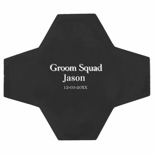 groomsman bachelorette party ajouter nom moderne s (Plat)