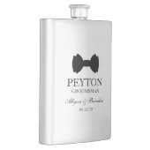 Groomsman Black Bow Stropdas Flacon (Rechts)