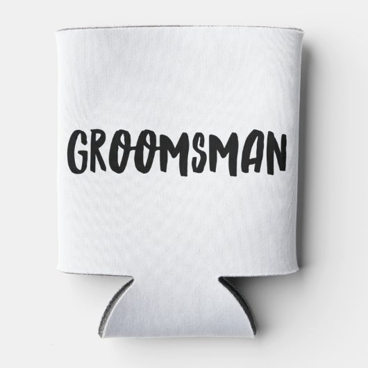 Groomsman Blikjeskoeler (Voorkant)