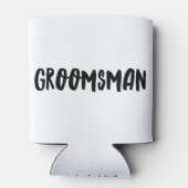 Groomsman Blikjeskoeler (Achterkant)