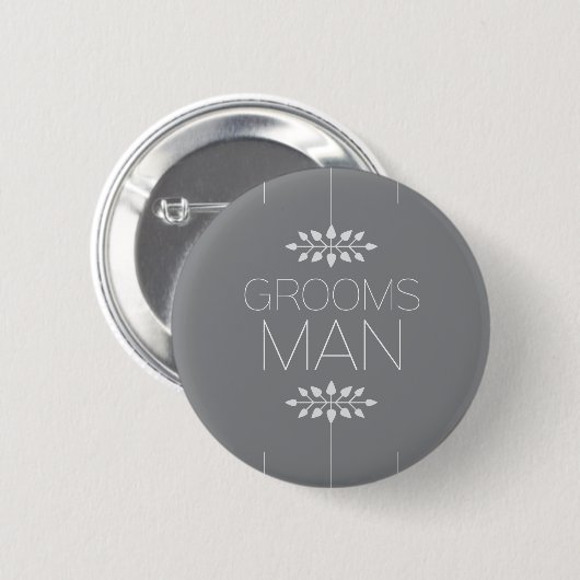 Groomsman Button (Voorkant /achterkant)