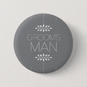 Groomsman Button