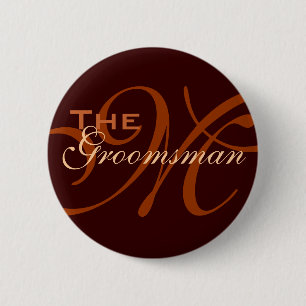 Groomsman Button