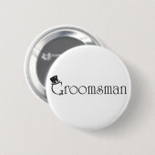 Groomsman Button (Voorkant /achterkant)