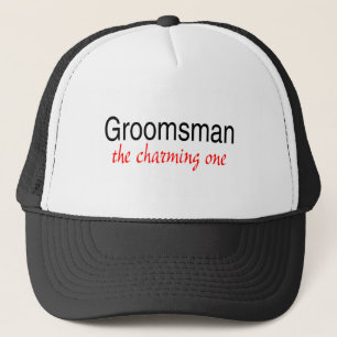 Groomsman (de charmante) trucker pet