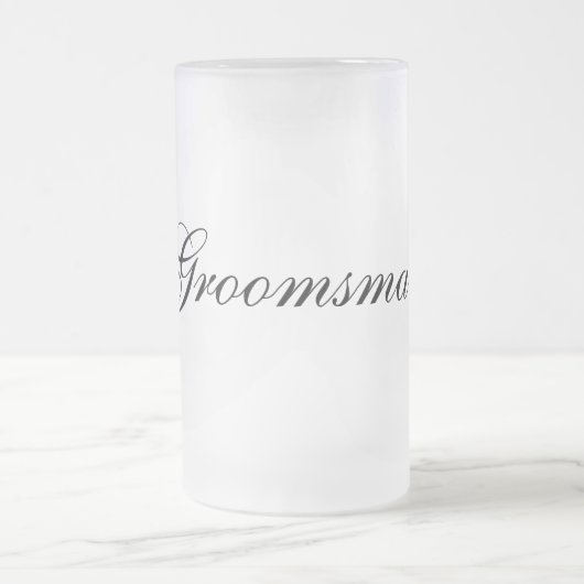 Groomsman de Mug Froid (Centre)