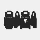  Groomsman Favor Box Bedankdoosjes (Uitgevouwen)