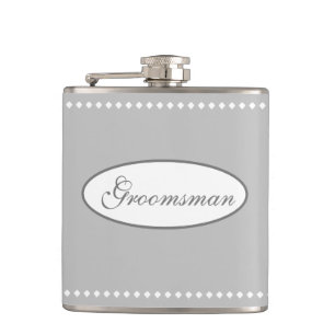 Groomsman Flask Heupfles