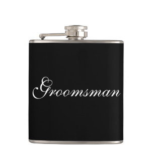 Groomsman Flask Heupfles