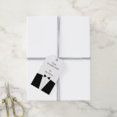 Groomsman Gift Labels Cadeaulabel (Met Touw)