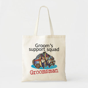 Groomsman Groom's Squad Tote Bag