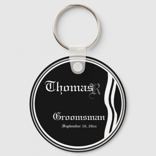 Groomsman Keepomwille Sleutelhanger (Voorkant)