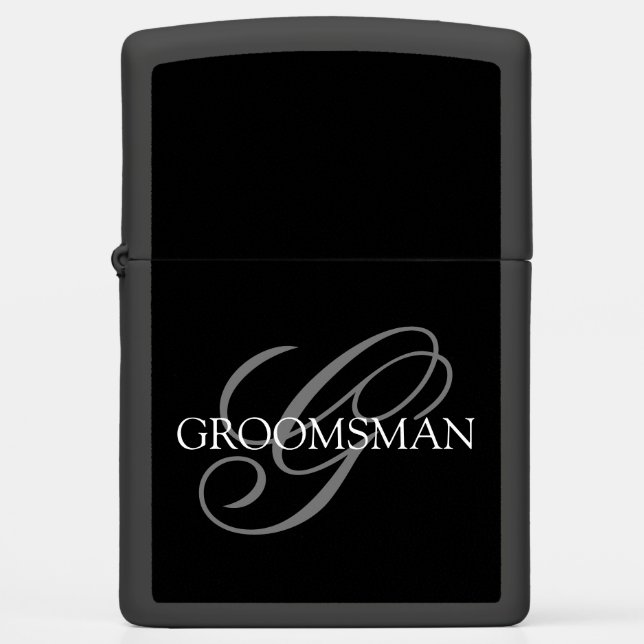 Groomsman Monogram (Voorkant)