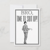 Groomsman ou la meilleure invitation de cru de (Devant)