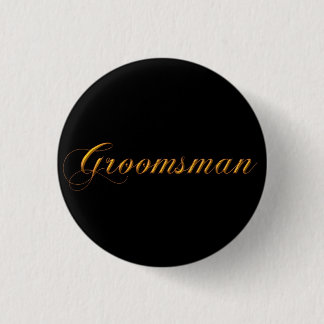 Groomsman Ronde Button 3,2 Cm