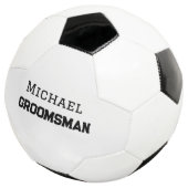 Groomsman simple minimal ajouter nom moderne mascu (3/4)